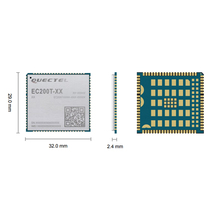 New Spot EC200T-CN Yiyuan EC200TCNDA-N06-SNNSA 4G Module CAT4 LCC