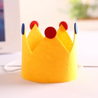 Шляпа на день рождения желтой короны