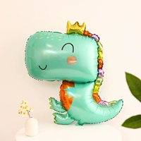 Динозавр, воздушный шар, воздушный насос, 90×69см