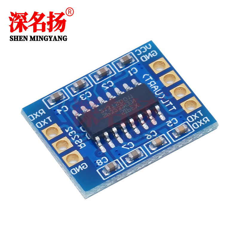 RS232 SP3232 TTL turn RS232 module RS232 turn TTL swiping machine line serial port module sink gold plate