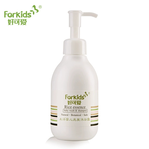 Милое средство детской гигиены, детский шампунь, гель для душа для младенца, 2 в 1