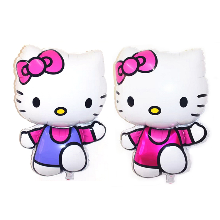 New bike KT balloon series KT cat balloon aluminum foil Hello balloon hello Kitty cat balloon
