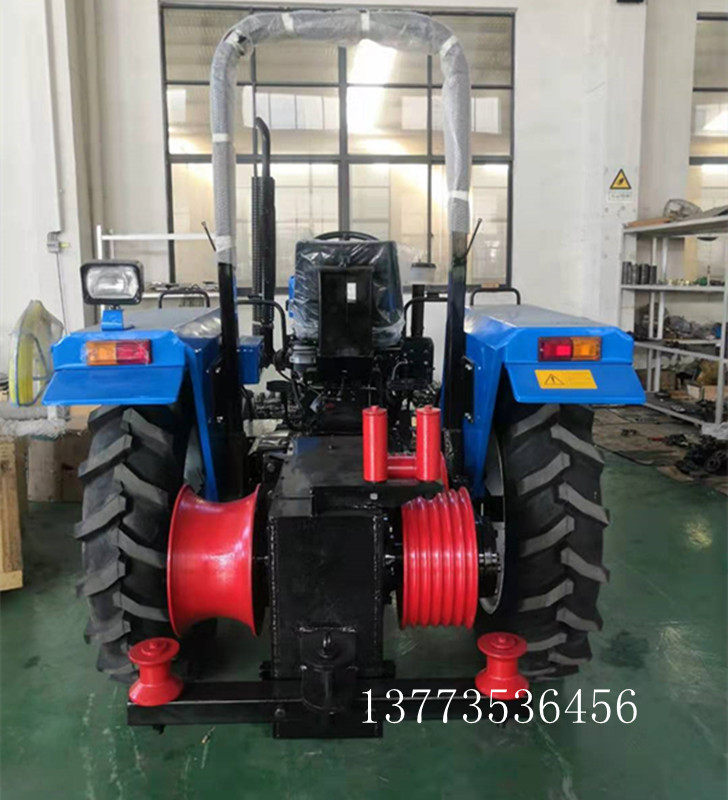 Manufacturer Direct Sale Shanghai 500 Type of 4 Wheel Tractor Grinding Tractor High Speed Tension Unwinding and Unwinding Machine