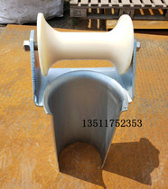  Radius orifice nozzle Cable release pulley hole wellhead three-in-one corner straight run protection pulley Power tool