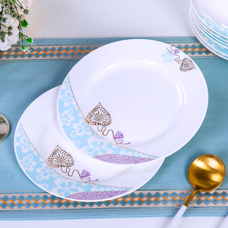 Dishes suit household jingdezhen European - style ipads porcelain tableware ceramics dinner set bowl chopsticks plate combination of Chinese style