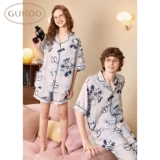 Gukoo/果壳 Дисней, летняя пижама для влюбленных, хлопковый комплект