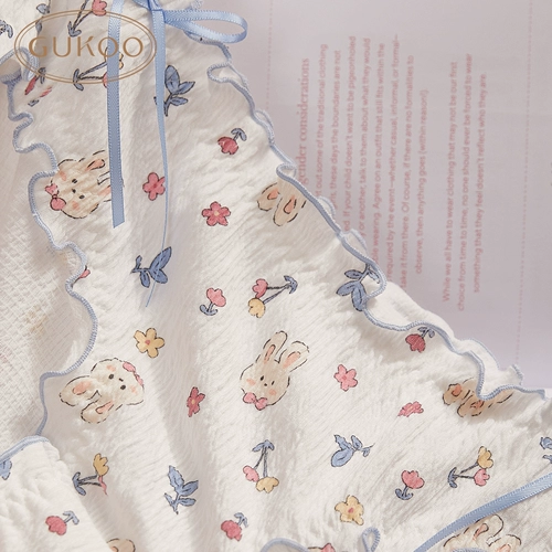 Хлопковое нижнее белье, милые штаны, эластичный кролик, шорты, с акцентом на бедрах, 3 шт.