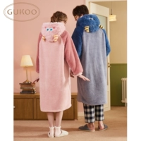 Синий банный халат, модернизированная версия