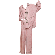 Gukoo Nutshell Pajamas Women Spring and Autumn New Chinese Pattern Full Print New Ladies Home Clothes Set C
