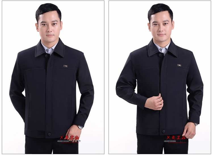 Áo khoác trung niên mùa xuân và mùa thu 40-50 tuổi cha tải áo sơ mi nam mỏng manh áo sơ mi giản dị áo nắng nam