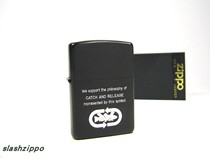 zippo Japanese Collection Series 1995 Japanese version of the big blackboard ecological protection fishing