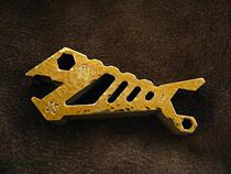 American handmade EDC brand AXYL Designs piranha piranha bottle opener