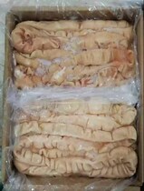 Frozen fresh pig large intestine fat sausage noodle restaurant stewed vegetable shop special 20 catty box Jiangsu Zhejiang Shanghai and Anhui