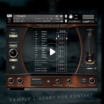 Lanmei sweet Electric Guitar Renegade Electric Guitar sound source 2G Kontakt into the library