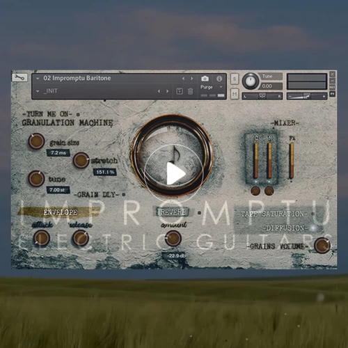 Атмосферная гитара прозрачный звук импровизированные гитары источник звука 6.9 г эфирная атмосфера