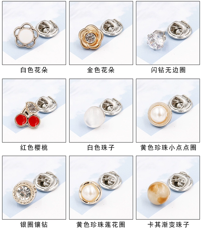 Phụ kiện khí chất của phụ nữ Trâm phụ kiện đơn giản pin trâm cài áo khoác phụ nữ với trang sức nguyên bản