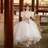 Реквизит для фотографии, кружевное ципао, свадебное платье для влюбленных, китайский стиль