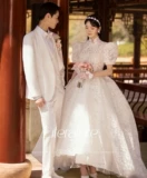 Реквизит для фотографии, кружевное ципао, свадебное платье для влюбленных, китайский стиль