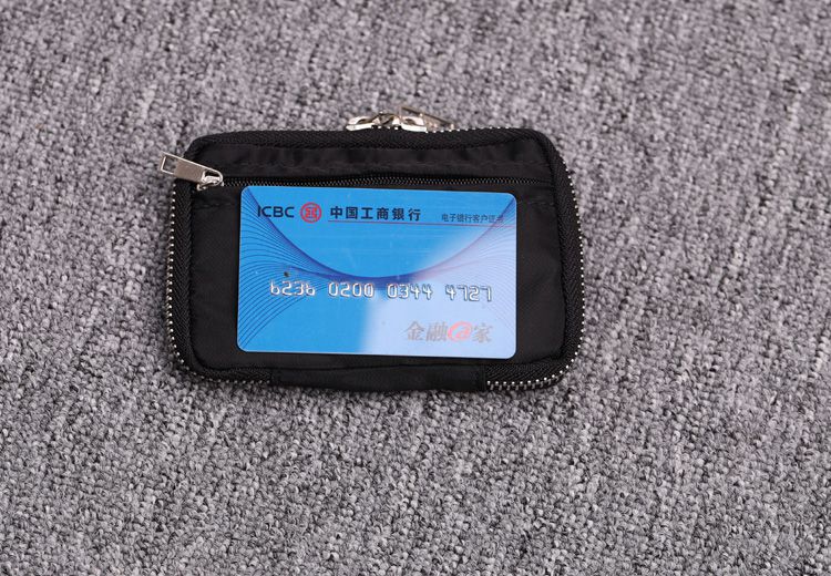 Yoshida ly hợp túi chìa khóa túi tiền xu ví YKK gói thẻ khóa kéo CAS CASE mini - Trường hợp chính móc khóa ví tiền
