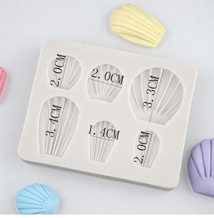 Fondant silicone khuôn lớn protein nhỏ hình dạng đường trang trí bánh sinh nhật DIY khuôn sô cô la nướng - Tự làm khuôn nướng khuôn rau câu trung thu