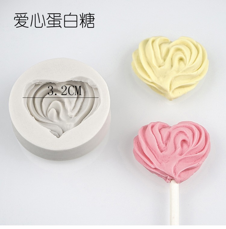 Fondant silicone khuôn lớn protein nhỏ hình dạng đường trang trí bánh sinh nhật DIY khuôn sô cô la nướng - Tự làm khuôn nướng khuôn rau câu trung thu