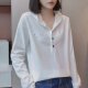 2024 Autumn Hooded Cotton Sweatshirt Women Internet Celebrity Solid Color Thin T-Shirt Large Loose Fashionable Western Top Trendy