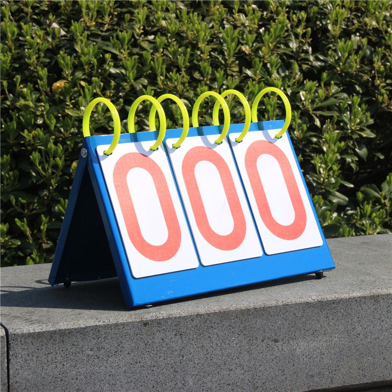 Scoreboard Three Badminton Table Tennis Basketball Four Scoreboard 6th Place Match Flip Card