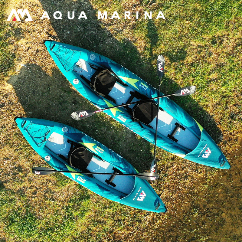 Aquamarina/Lehua Rapids Kayak Single/Double Canoe Inflatable Boat Rubber Boat Thickened for Fishing