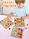 儿童数字拼图教玩具板拼板早教益智积木制手抓板拼音字母3岁以上