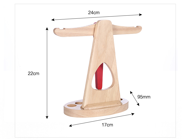 Cân bằng gỗ quy mô đồ chơi cân bằng gỗ câu đố trẻ em hỗ trợ giảng dạy 1-6 tuổi giáo dục trò chơi cậu bé thí nghiệm