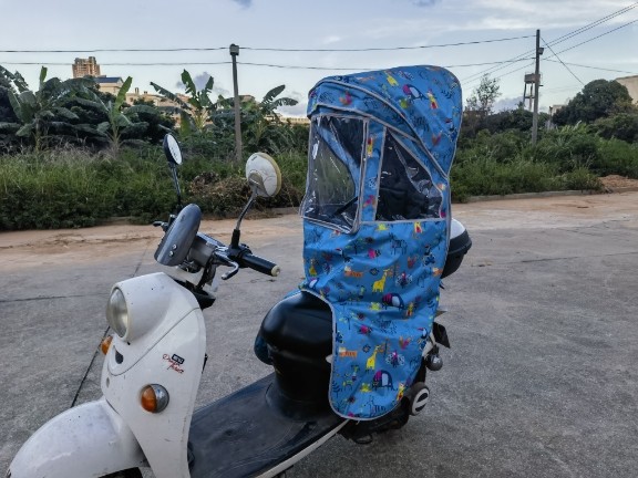 Canopy electric car children's rear canopy extension