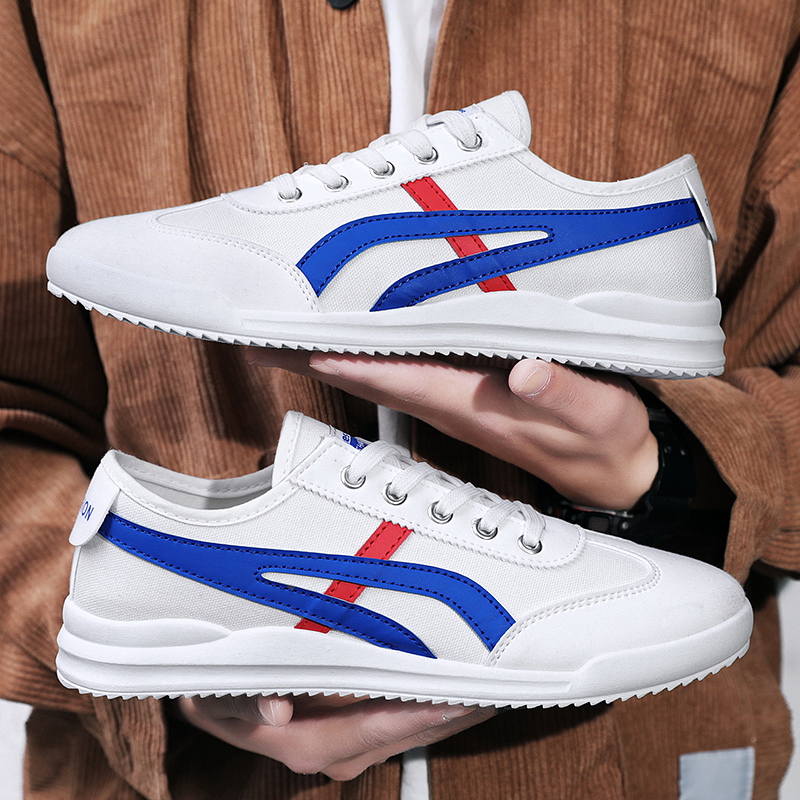 2022 Summer New Men's Sails Shoes Men's Shoes Sports Casual Cloth Shoes Aganshoe Trendboard Shoes Little White Shoes