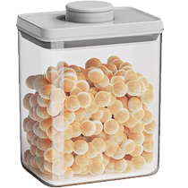 Best helper to press the sealed jar grain storage box flour snack food grade plastic storage jar