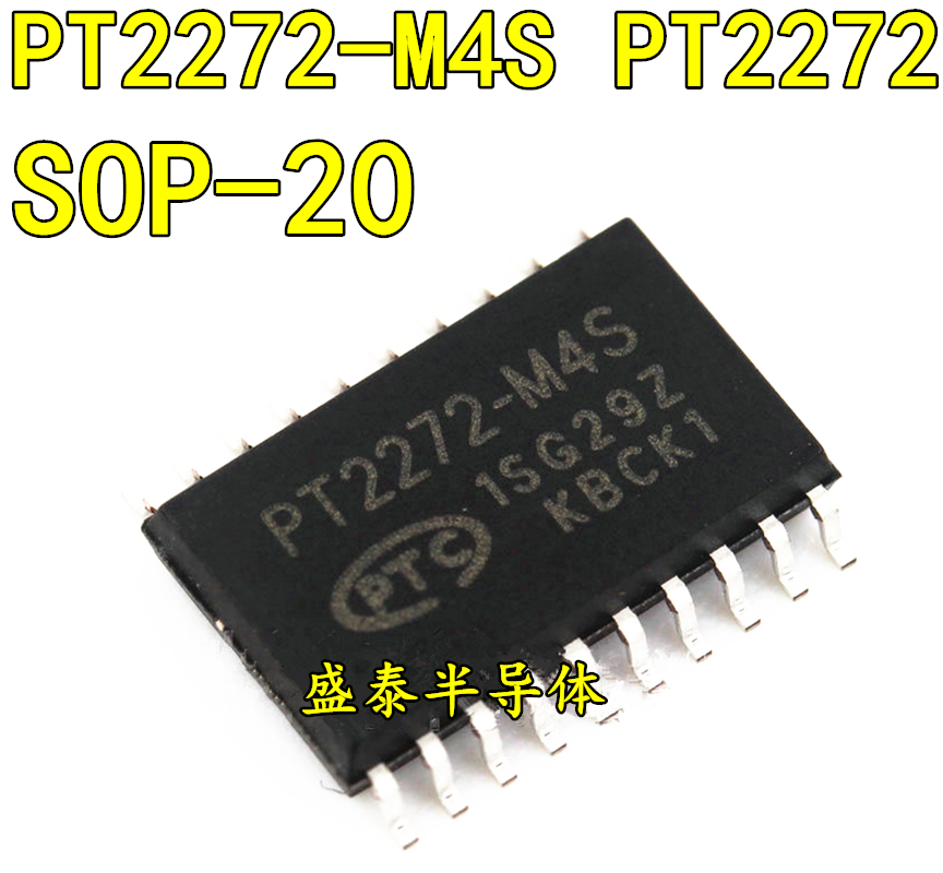 Hot selling new PT2272-M4S PT2272 remote control decoder receive decoder SOP-20