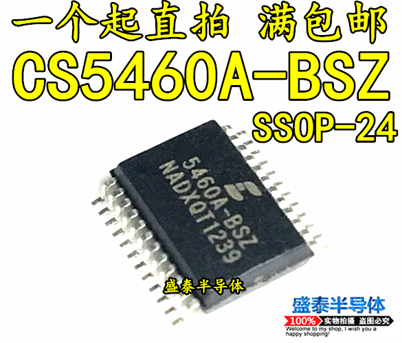 Hot selling brand new original CS5460 CS5460 CS5460A CS5460A SSOP-24 SSOP-24 can be straight shot
