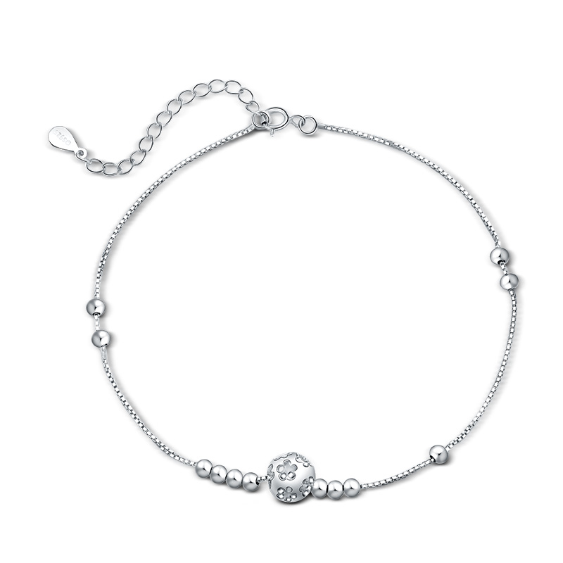 Bracelet de cheville Femme T400 en Argenterie - Ref 3102080 Image 5