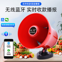 High-power Bluetooth recording propaganda speaker Hawking machine speaker electric car stall advertising car Speaker