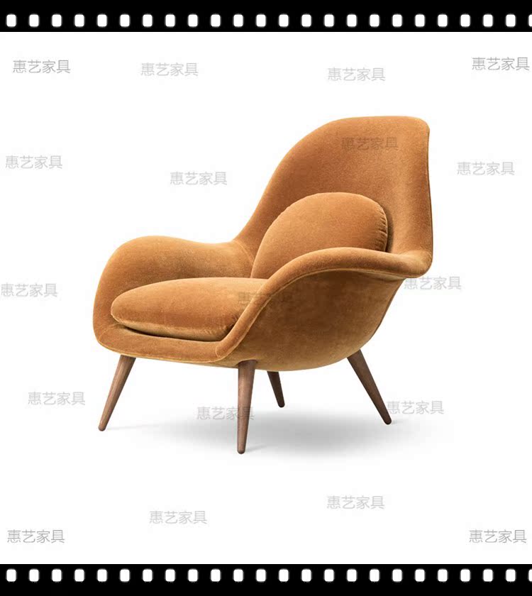 Ghế giải trí Bắc Kinh lay kính ghế thép sáng tạo hiện đại đạo cụ phim Đan Mạch thiết kế nội thất ghế Bắc Âu đơn giản sofa văng