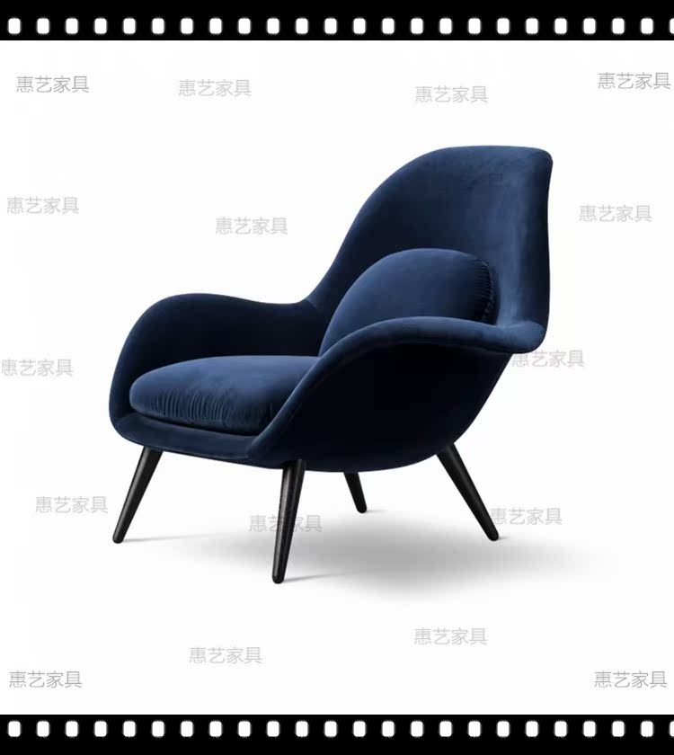 Ghế giải trí Bắc Kinh lay kính ghế thép sáng tạo hiện đại đạo cụ phim Đan Mạch thiết kế nội thất ghế Bắc Âu đơn giản sofa văng