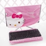 Hellokitty phim hoạt hình máy tính che bụi bụi LCD bột bướm che bụi bảo vệ bìa máy tính bìa bàn phím vỏ bọc máy giặt cửa trên 9kg