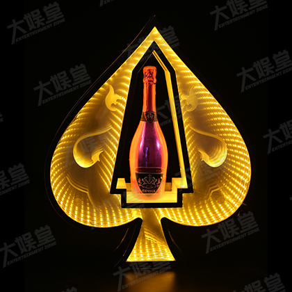 Black Peach A Wine Holder Bar Prop Stage Out Wine Prop KTVLED Ocean Wine Rack Abyss Mirror Wine Base Custom