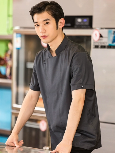 Дышащая хлопковая летняя одежда для работы подходит для мужчин и женщин, короткий рукав, делается под заказ