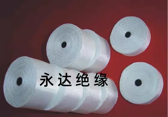 无碱绝缘带耐高温玻璃纤维带玻璃丝带缠绕带玻纤布保温电热带50MM