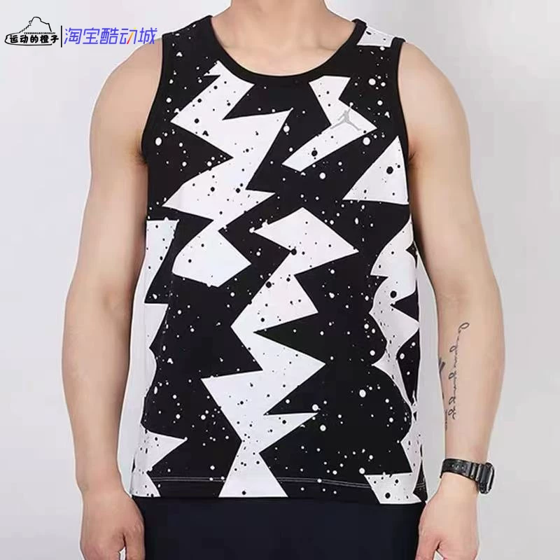 Nike/Nike Air Jordan splashing ink Lightning AJ мужской жилет CJ6231-010-728