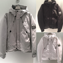 Hong Kong Fingercroxx FGXX autumn winter mens 3M reflective letters printed down jacket 70188