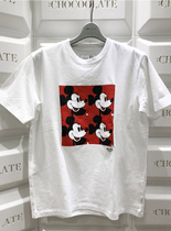 Hong Kong Chaoshop CHOCOOLATE MICKEY 21 Summer and women lovers section Mickey short sleeve T-shirt 1385