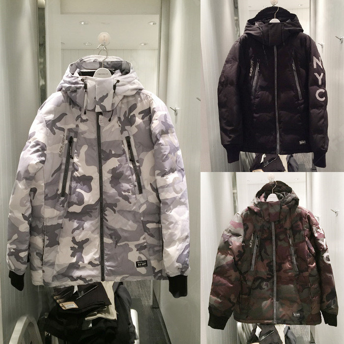 Hong Kong CHOCOOLATE autumn winter men's clothing comfort and warm even hat camouflate jacket down jacket 7119