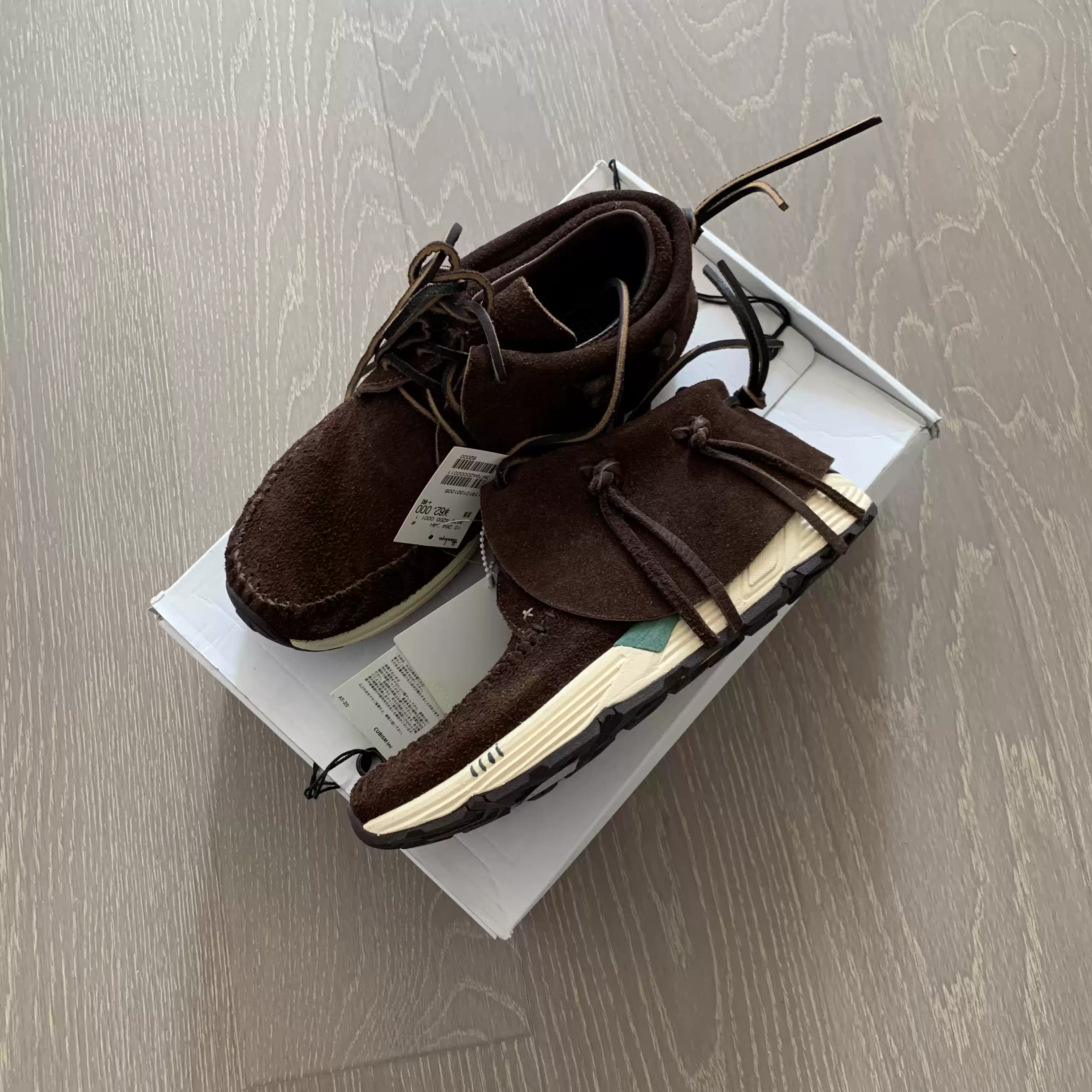 VISVIM FBT PRIME 16SS 流蘇男鞋高筒鞋