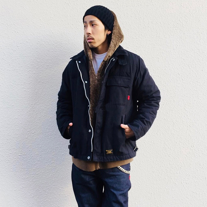 「現貨」WTAPS A-1/JACKET.CONY.SATIN 17AW 加厚軍事夾克外套