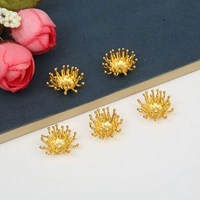 Золотые бусины, 18mm, 8mm